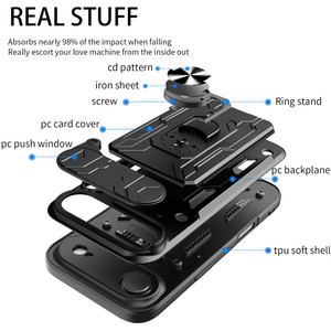 เคสโทรศัพท์กันกระแทกสำหรับ iPhone 17 Air, เคสป้องกันเลนส์หน้าต่างแบบเลื่อนได้ - Product Image 5