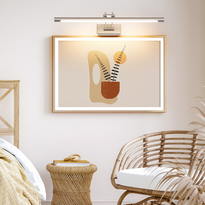 Lámpara de Pared con Espejo LED Moderna de Diseño Nuevo, Iluminación para Cuadros, Color Blanco, Clasificación IP44, Temperatura de Color 3000K/4000K/6000K, Vida Útil de 50000 Horas - Product Image 6