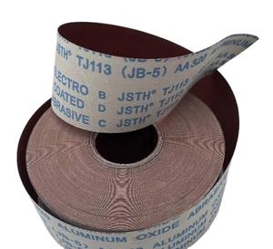 China Factory Custom ized Jumbo Rolls Aluminiumoxid-Schleif tuch Mittlere Härte OEM-Unterstützung - Product Image 1