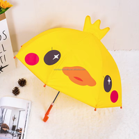 SD créatif personnalisé 3D dinosaure dessin animé oreille modélisation garçons Animal requin Lion étudiant à long manche enfants parapluie mignon