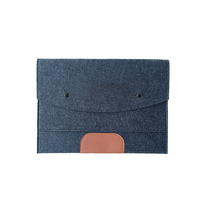 Logo personnalisé multifonction feutre pochette pour ordinateur portable mallette d'affaires portable travail sac à main étui de protection pochette Design moderne