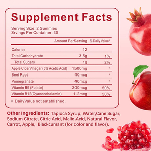 Vente en gros OEM Marque privée KETO ACV Gummies Brûleur de graisse Gummies au vinaigre de cidre de pomme pour la perte de poids - Product Image 6