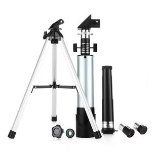 F36050 Telescope 90x Magnification Optical Glass Metal Tube Refractor Type For Astronomical Observation Students Children - Product Image 3