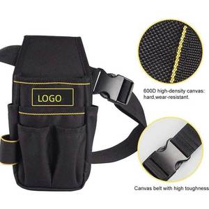 Sac de ceinture multifonctionnel en toile robuste pour électricien, personnalisable en gros, durable et portable - Product Image 3