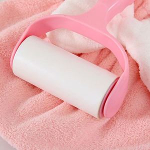 Bandeau-serviette séchant rapidement en polaire corail à rayures, antibactérien, écologique, mignon, pour cheveux bouclés, vente en gros usine - Product Image 3