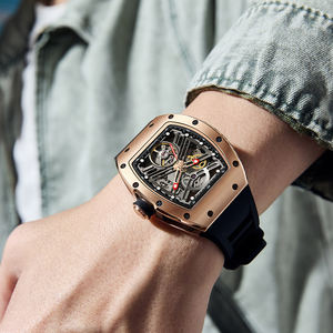 Reloj Mecánico Automático de Lujo con Caja de Fibra de Carbono, Diseño Hueco, para Hombre, Estilo Ejecutivo, Envío Directo - Product Image 2