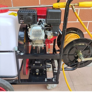 Cart Type 60L Gasoline Motorized <b>Sprayer</b> with Automatic Hose Reel for Farm Garden Agriculture Pest Control Use - Product Image 2
