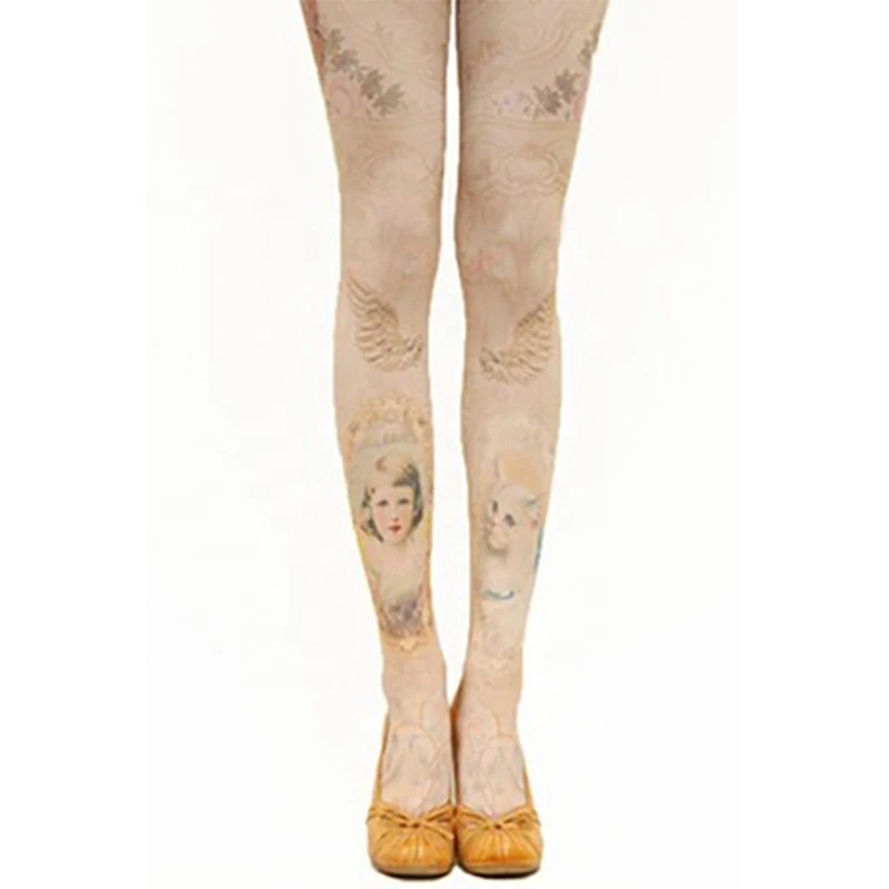 Большие тату-рукава на всю ногу под заказ, тату-чулки для ног