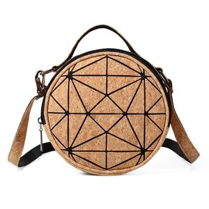 <span class=keywords><strong>Sac</strong></span> bandoulière décontracté en liège pour femme, petit format, forme irrégulière, personnalisé, avec fermeture éclair unique, facile à assortir, toutes saisons - Product Image 1