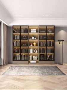 Modern Design <b>Bookshelf</b> Installation for Wardrobes Family and Friends Think You Have a Private Library - Product Image 2
