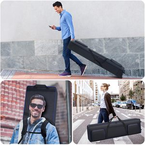 กระเป๋าใส่<span class=keywords><strong>คีย์บอร์ด</strong></span> 88 คีย์ ขายดี กระเป๋าเปียโนแฟชั่น สายสะพายไหล่ปรับได้ หูหิ้ว<span class=keywords><strong>แบบ</strong></span> Gig-Bag ทำจากไนลอนทนทาน - Product Image 6