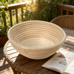 <span class=keywords><strong>Cesta</strong></span> <span class=keywords><strong>de</strong></span> Fermentación <span class=keywords><strong>de</strong></span> Ratán Natural Indonesio para Pan <span class=keywords><strong>de</strong></span> Levadura, Tejida a Mano, Redonda <span class=keywords><strong>de</strong></span> 23 cm con Cubierta <span class=keywords><strong>de</strong></span> Tela <span class=keywords><strong>de</strong></span> Algodón y Lino - Product Image 3