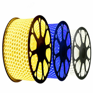 220v 110v impermeable Ip65 2835 tira de <span class=keywords><strong>Led</strong></span> de luz <span class=keywords><strong>Led</strong></span> de 6500k de luz <span class=keywords><strong>Led</strong></span> - Product Image 5