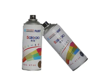 Aerosol boya konserve Aerosol reçine Pigment içine Metal plaka şişe sprey