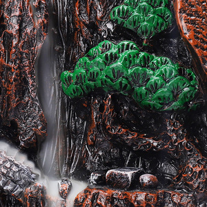 Logo personnalisé acceptable comme photos brûleur d'encens à reflux encensoir cônes de flux arrière de fumée porte-encens de balle - Product Image 3