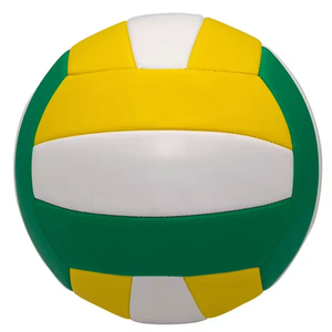 Balones de Voleibol de Entrenamiento Profesionales, Duraderos, Ligeros, Cosidos a Máquina, de Cuero OEM de Alta Calidad, Personalizados, Impermeables, al por Mayor - Product Image 1