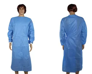 Hot Sale Wholesale Disposable Patient Surgical Gowns Clothing With Custom Private Label