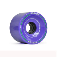 Vente en gros de roues Longboard Oem 70mm personnalisées en PU coulée vierge pour la danse de croisière