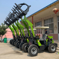 Chargeur de roue à moteur diesel 25 HP, v, petit cylindre, avec toit, chinois