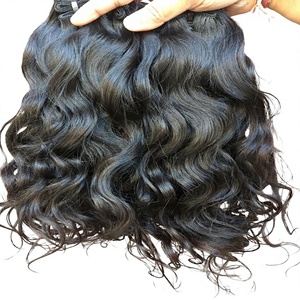 ผมต่ออินเดียแท้ REMY VENDOR แบบจัดเรียงเกล็ดผม  แบบเวฟธรรมชาติ  ไม่ผ่านการแปรรูป  ผมตรงสลวยเป็นลอน  แบบทอ  น้ำหนัก 100 กรัม  แบบสองชั้น - Product Image 1