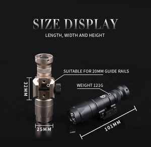 Thả vận chuyển LED Đèn Đèn pin gắn đèn Flash Torch chiến thuật Mũ bảo hiểm ánh sáng - Product Image 5