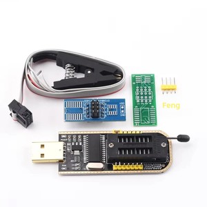 Module programmeur USB CH 341A pour EEPROM Flash BIOS séries 24 et 25 + pince de test SOIC8 SOP8 pour EEPROM 93CXX / 25CXX / 24CX - Product Image 1