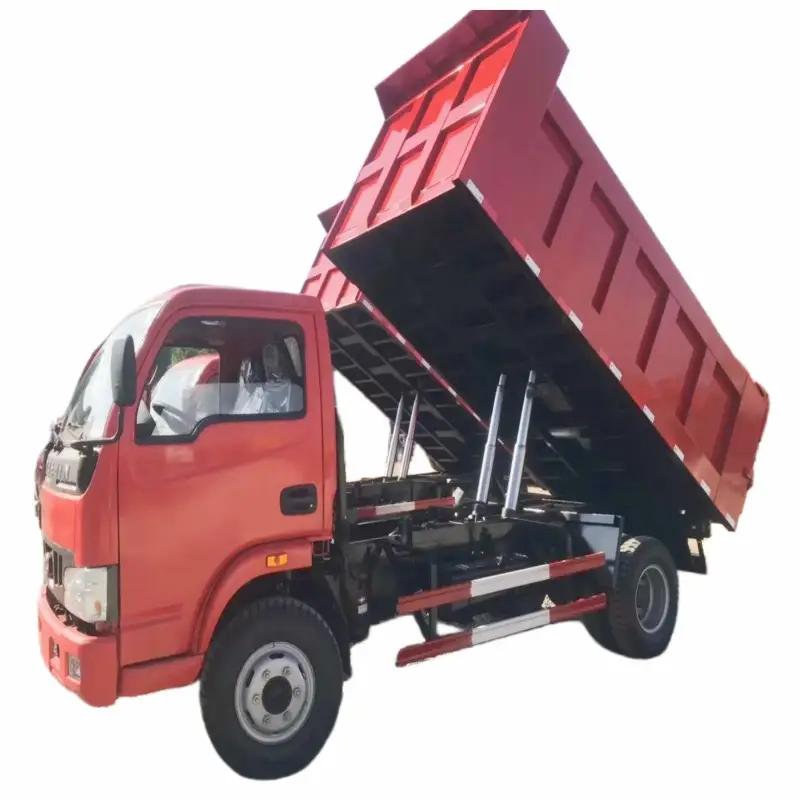 Người bán tốt nhất dongfeng 5 tấn Dump tipper xe tải trái/phải tay lái xe tải với video hỗ trợ kỹ thuật