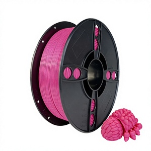 Nouveau filament PETG 1,75 mm sans blocage, précision dimensionnelle, écologique, modifié pour imprimantes <span class=keywords><strong>3D</strong></span> FDM - Product Image 1