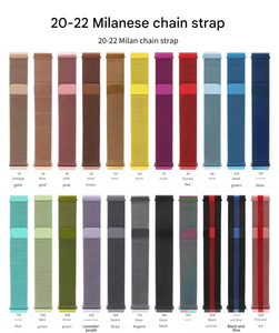 Bracelets de montre magnétiques en acier inoxydable formels d'affaires à la mode pour Huawei GT3 bracelet de montre classique pour <span class=keywords><strong>Samsung</strong></span> 6 pour Garmin - Product Image 6