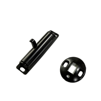 Serrure cachée sans clé pour camping-car, armoire aérienne, loquet dissimulé, porte de rangement en métal