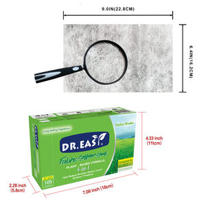 敏感肌のためのOEMペットヘアリムーバー良い臭いドライヤーシート - Product Image 1