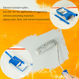 Mini <span class=keywords><strong>rouleau</strong></span> de <span class=keywords><strong>peinture</strong></span> de 4 pouces avec poils en nylon durables et noyau en résine durable - DIY et qualité industrielle - Rodillo De Pintura - Product Image 6