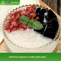 OEM Dunhuang riz blanc gluant non bouilli, sauce aux fruits en conserve, desserts instantanés à la noix de coco, produits bruts pour pâtisserie et salons de thé