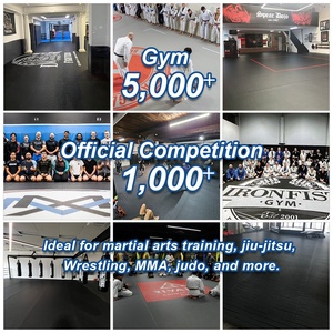 Tapis de gymnastique Linyiqueen, tapis de gymnastique enroulable, tapis d'entraînement pour le tumbling, le Jiu Jitsu, grande surface de couverture, pour la maison, 33-40 kg/m³, QUEEN-261, sac tissé - Product Image 6
