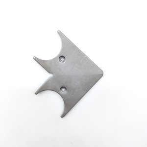 Connecteurs à vis en fer en forme de queue d'aronde, 68.2x41mm, pour armoire, porte de placard, vitrine, accessoires de quincaillerie - Product Image 2