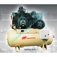 Compresseur d'air Ingersoll Rand 2545 10HP, piston en fonte massif à 100 %, solution d'air haute pression pour atelier de réparation automobile