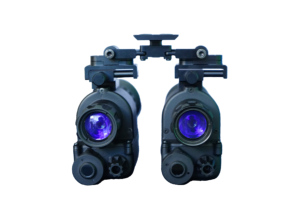 Caméra de vision nocturne binoculaire de style PVS-31, système de vision nocturne binoculaire à double tube UVQ G14 B, avec pont relevable pour patrouille, Arti - Product Image 3