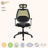Chaise de bureau ergonomique professionnelle la plus vendue, design moderne, appui-tête réglable, idéale pour le bureau à domicile et le salon