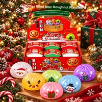 Jouet Squishy TPR en forme de Boulette Vapeur à Remontée Lente, Mignon et Doux, Anti-stress, Jouet Fidget pour Enfants de 5 à 7 Ans, Cadeau de Noël et de Fêtes