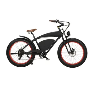 क्लासिक उत्पाद 1000w प्रतिस्पर्धी कीमतों वसा टायर पहाड़ बाइक रेट्रो इलेक्ट्रिक बाइक 1000W ebike साइकिल