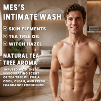Nettoyant Intime Moussant Professionnel pH Équilibré pour Hommes à l'Arbre à Thé et à l'Aloe Vera – Apaise, Rafraîchit et Maintient l'Hygiène Quotidienne
