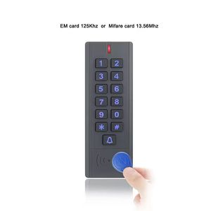 Kit de contrôle d'accès autonome intelligent Tuya IP67 étanche avec bouton de sortie sans fil, télécommande et lecteur de carte RFID à clavier - Product Image 4