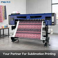 Imprimante à sublimation par transfert de 1,8 m (6 pieds de large) pour usine textile, I3200A1 à double tête pour la production de vêtements