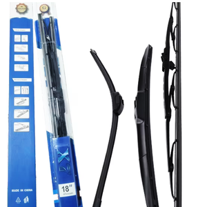 Plumas Limpiaparabrisas de Alta Calidad IRJ en Forma de U, Sin Estructura, de 14 Pulgadas, de Caucho Natural para Avensis, Corolla, Tucson - Product Image 1