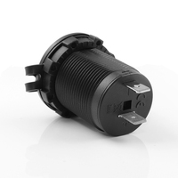 Allume-cigare universel 12V 24V compatible avec plusieurs véhicules, adaptateur d'allume-cigare de voiture en plastique ignifuge