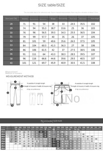 Pantalon en <span class=keywords><strong>jean</strong></span> pour <span class=keywords><strong>homme</strong></span>, coupe slim, jambe droite, denim pour l'automne et l'hiver - Product Image 6