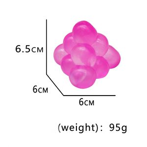 Juguete Antiestrés de TPR en Forma de Cubo de Maltosa de 6.5cm, Serie Super Release, Regalo para Niños y Adultos para Mejorar el Estado de Ánimo - Product Image 3