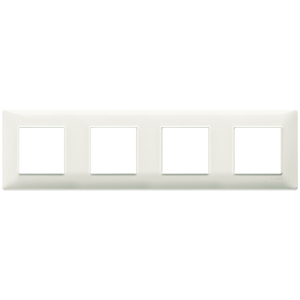 8M <b>Plate</b> 2+2+2+2 Int71 Ivory Wall <b>Switches</b> - Product Image 1