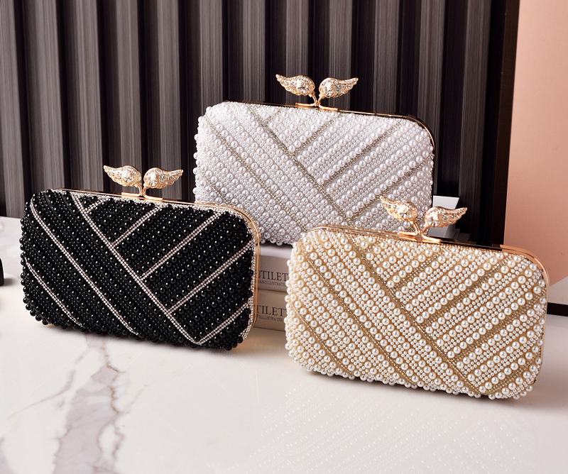 Luxury Pearl Clutch Bags - Elegant Women's Handbags