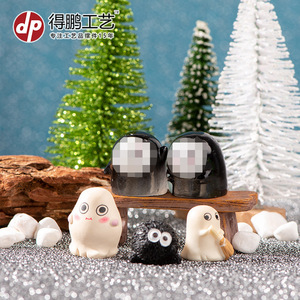 เครื่องประดับผีจิ๋วฮาโลวีน เรซิ่น ทำด้วยมือ ตกแต่งภายใน D1612 - Product Image 4